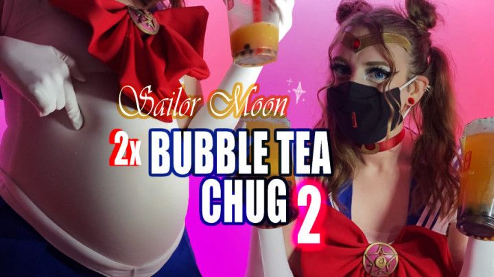 Sailor Moon Double Bubble Tea Chug 2