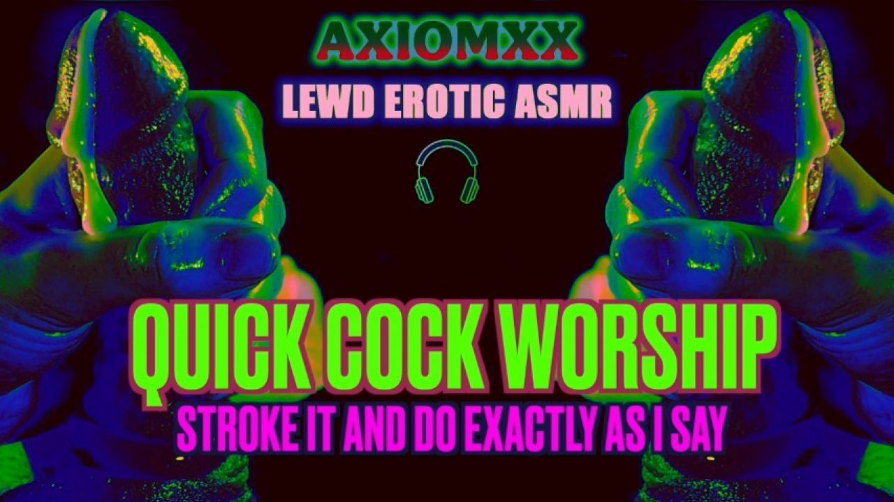 LEWD ASMR) Time for me to worship your cock M4M M4A