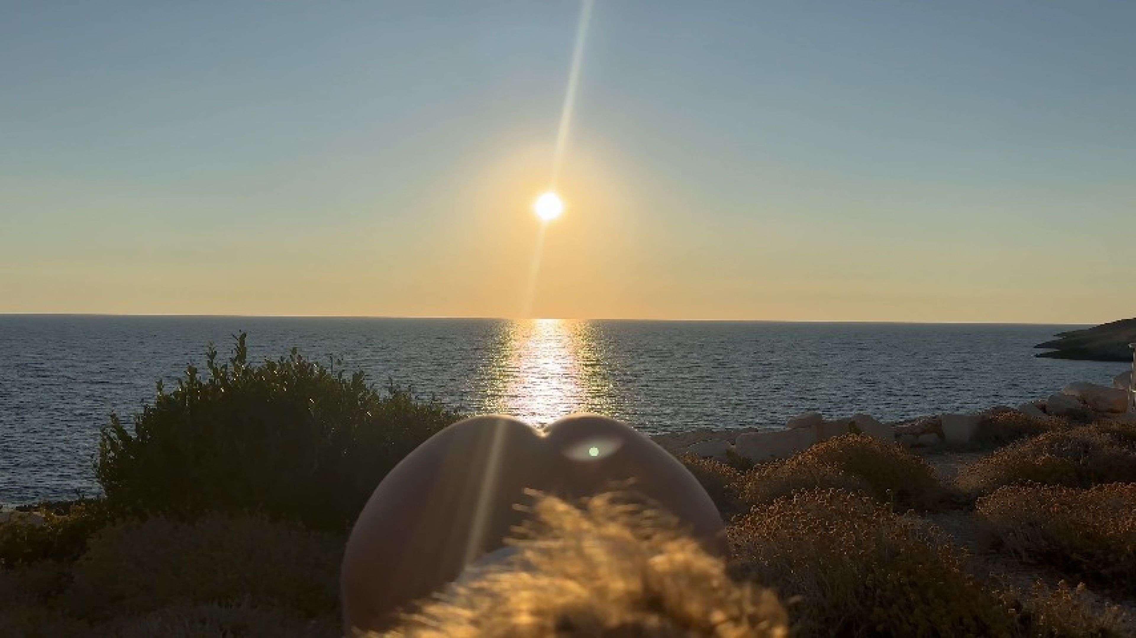 Amazing deep blowjob anal sex at sunset on the beach