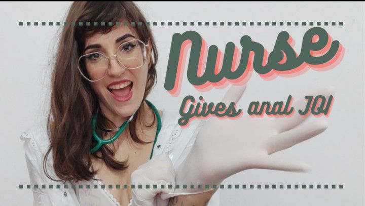 The new nurse gives you anal JOI + countdown