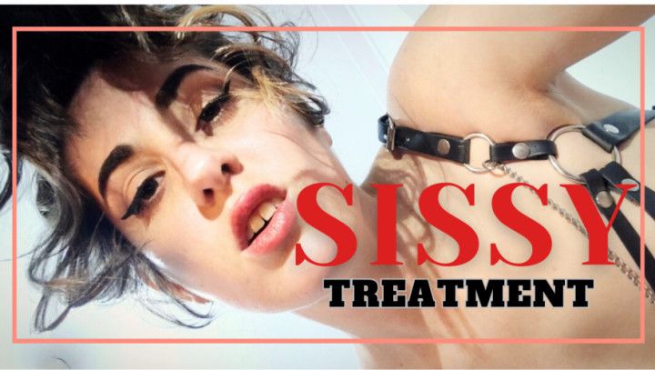 Sissy treatment: tease and denial for my sissy sub