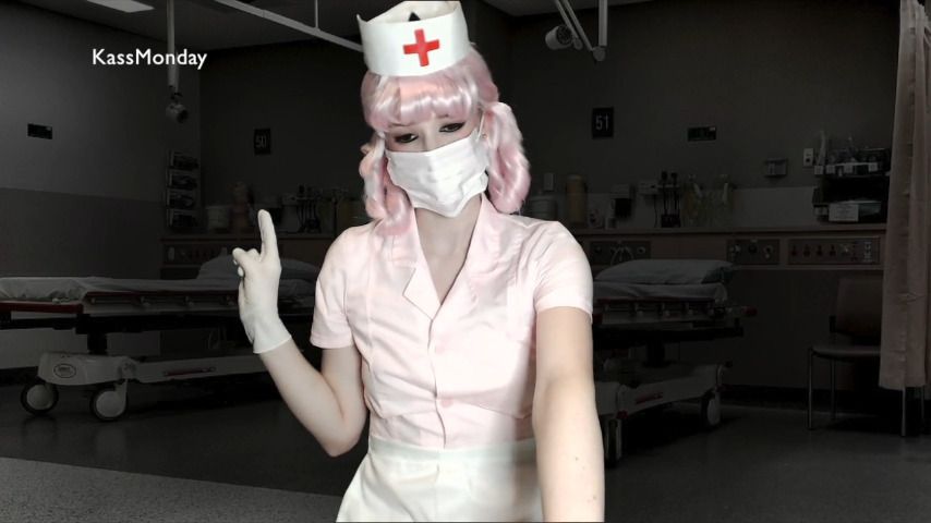 Nurse Joy Stretches Your Ass