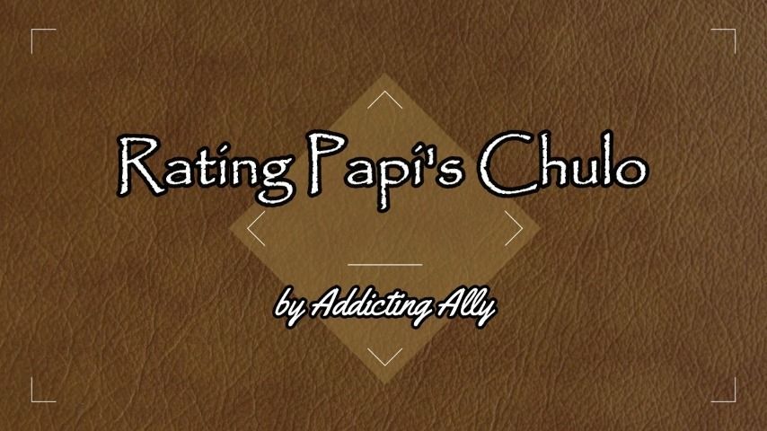 Rating Papi's Chulo - VIDEO