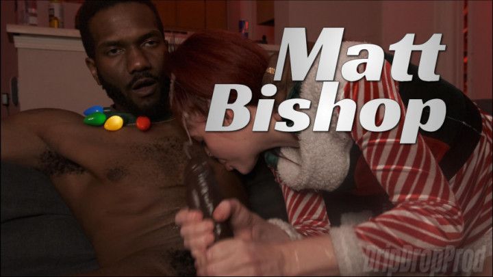 MATT BISHOP Kris Follies Nipple Play Handjob Christmas Cum