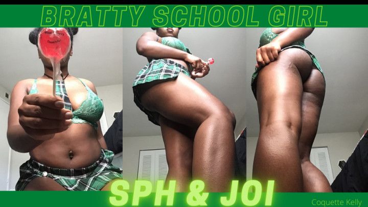 Ebony Schoolgirl Series | SPH &amp; JOI