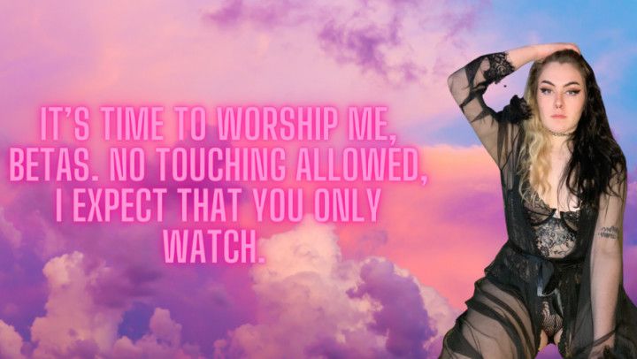 Worship Mistress Damiana w/o Touching