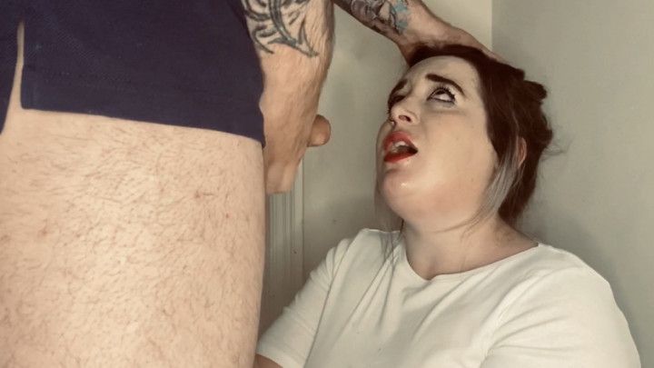 Rough Deep Throat Blowjob