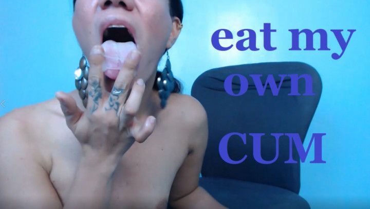 Eat My Own CUM MV Live