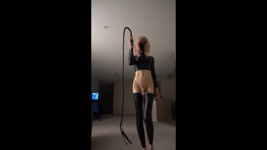 Taming you with my whip and fat cock