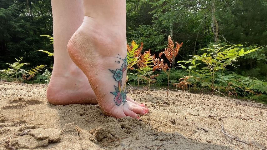 Feet in the Sand