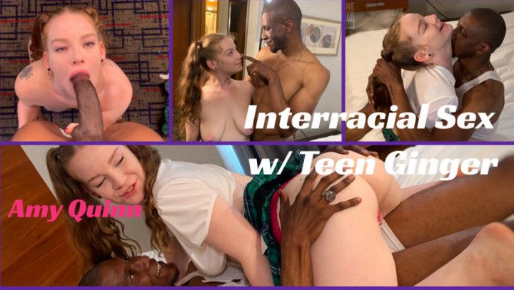 Interracial Sex with a Teen Ginger