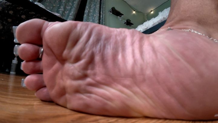 Giantess Foot Play With Massive Tits