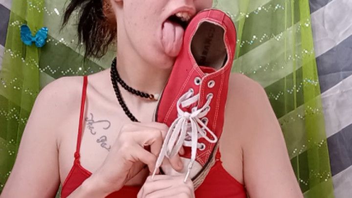 Cum Cntdwn Converse Mouth Fetish -CUSTOM