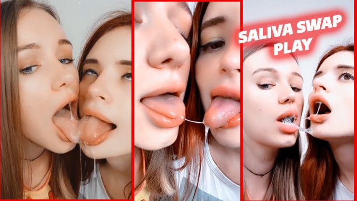 Saliva swap fetish