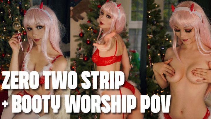 Mrs.Claus Zero-Two Striptease