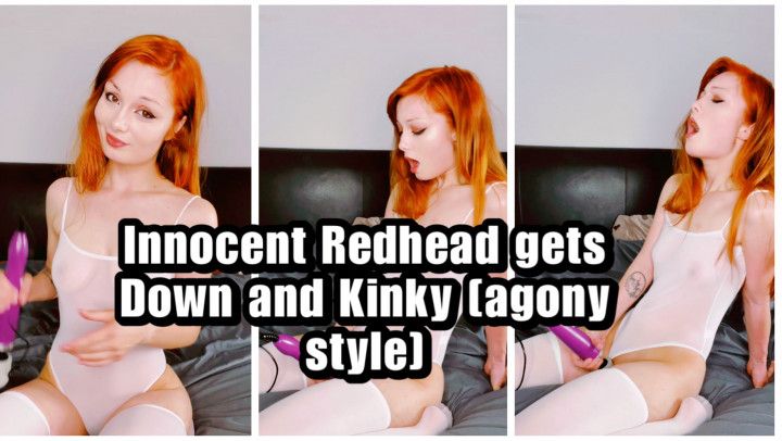 Innocent Redhead gets Down and Kinky [Agony Style