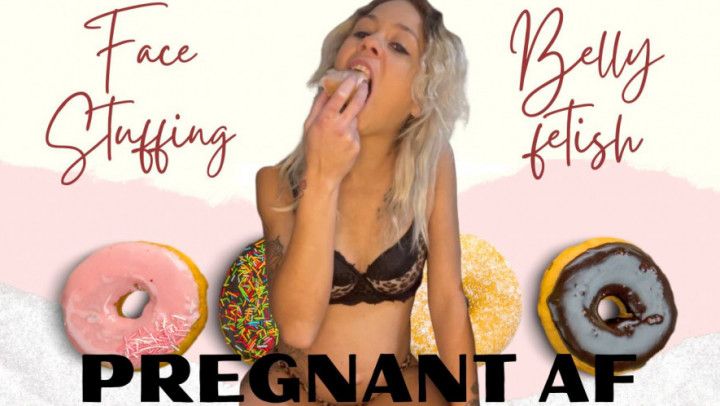 PREGNANT FACE STUFFING BELLY FETISH