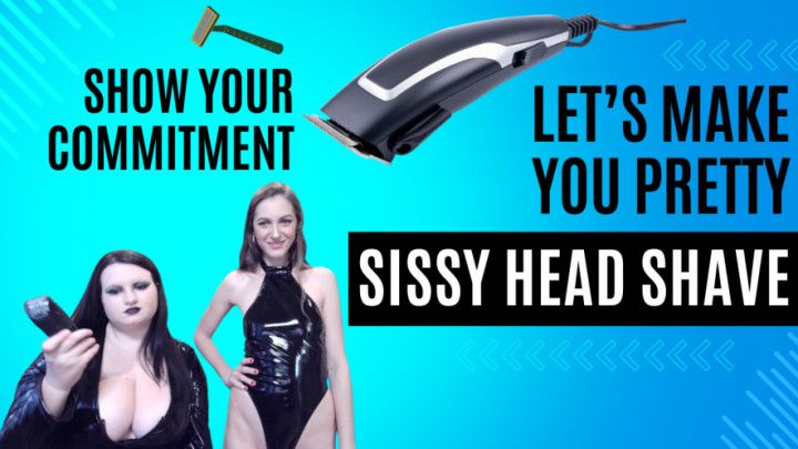 Sissy Head Shaving and Transformation Lucy Aura