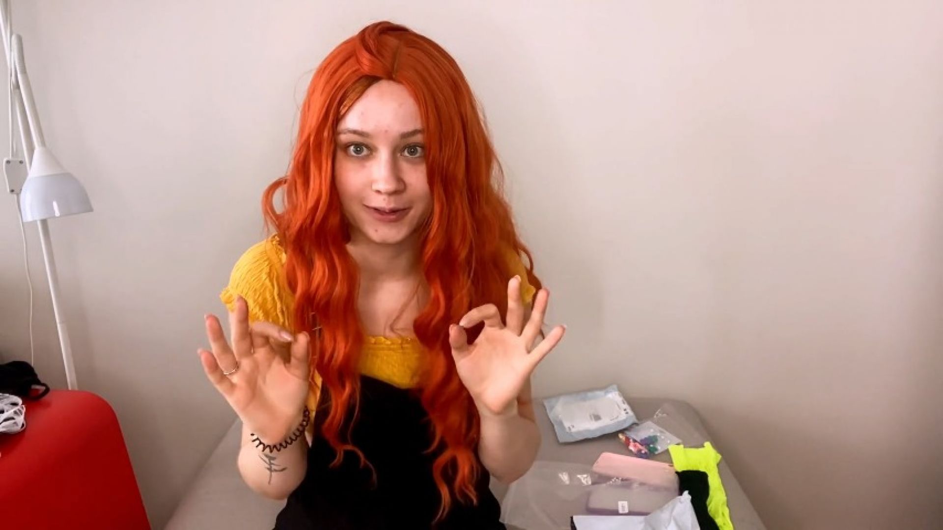 Unpacking Online Purchase. Try On Haul Wig And More