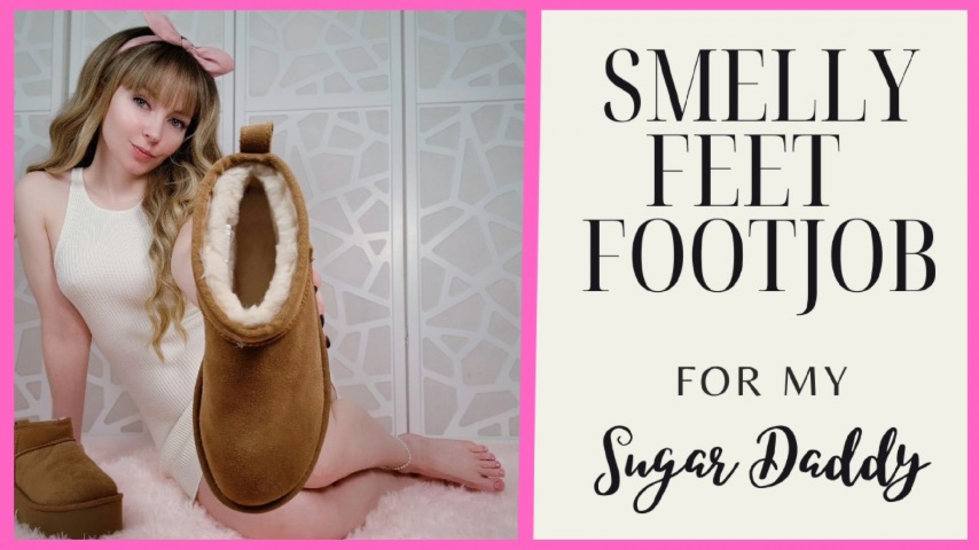 Smelly Footjob for My Sugardaddy