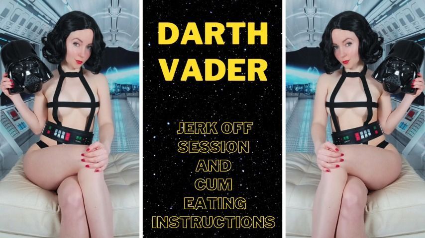 Darth Vader - Jerk Off Session and CEI