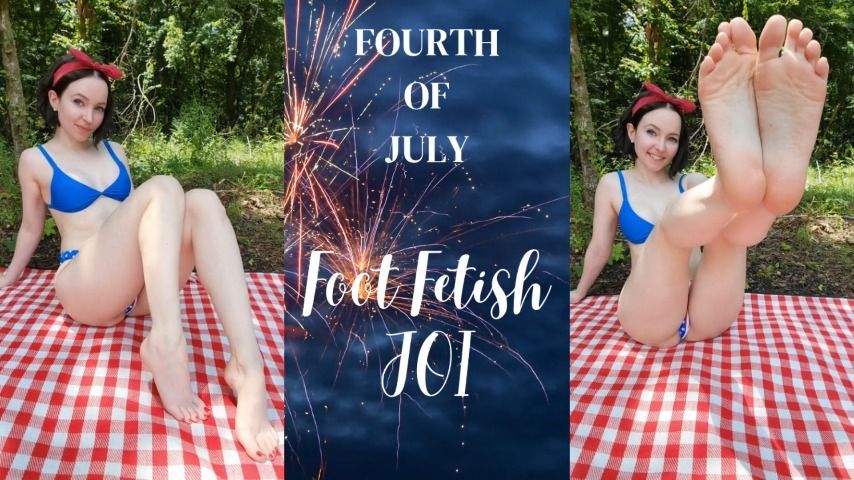 Foot Fetish Fourth of July JOI