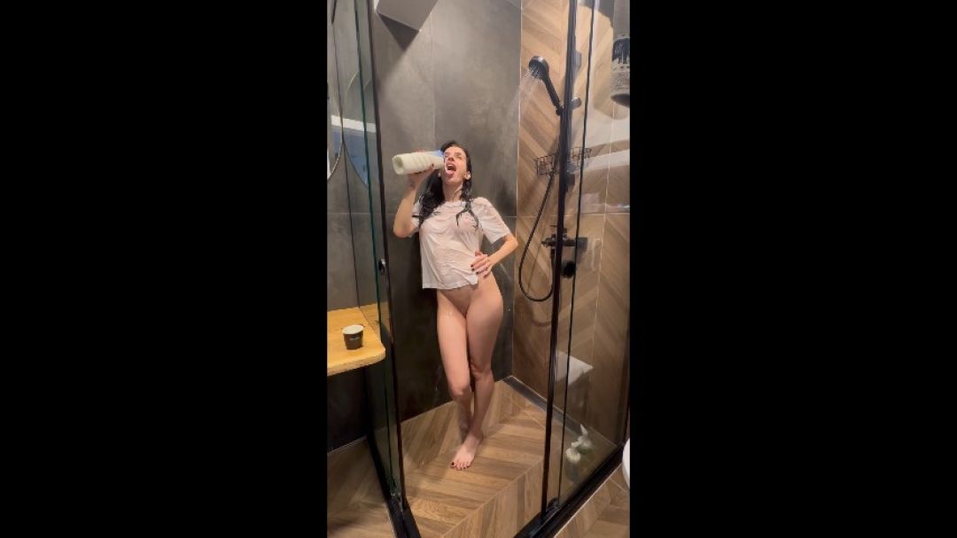 Milky tease shower