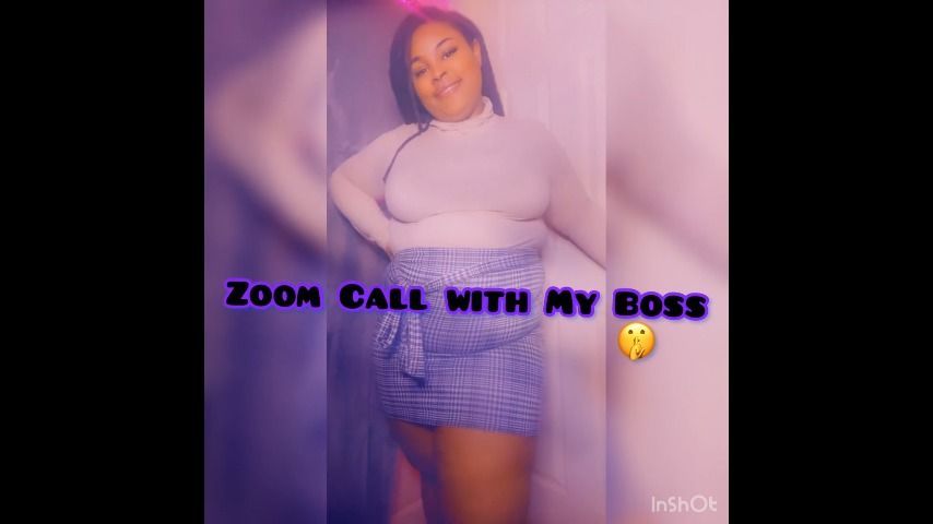 BBW Secretary Zoom Call with Boss