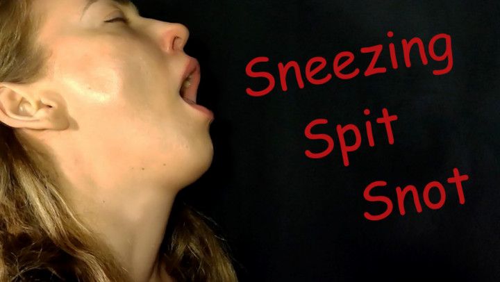 Sneezing sideview 3