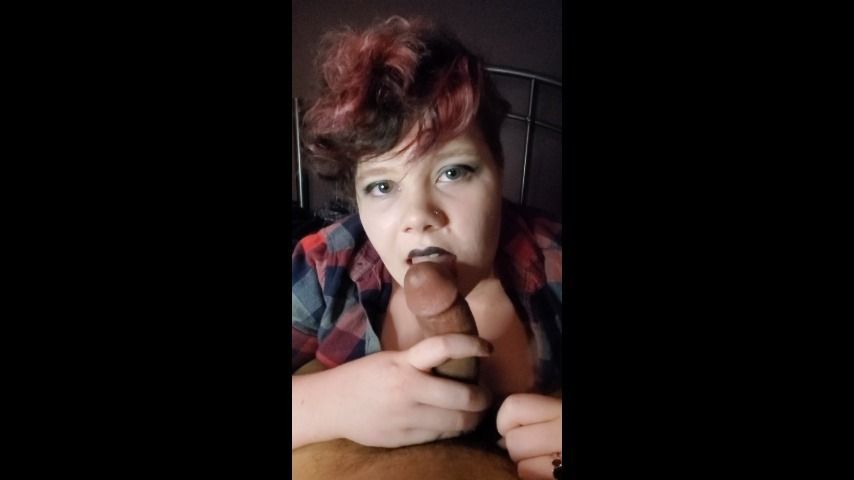 Flannel Cutie POV Blowjob-1st Adult Vid