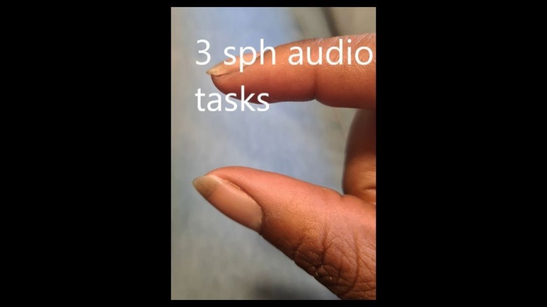 3 sph slave tasks - audio only