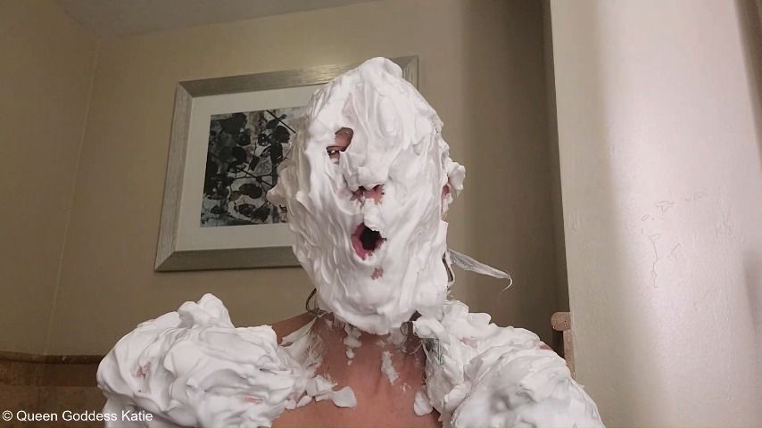 1st shaving cream facial experience