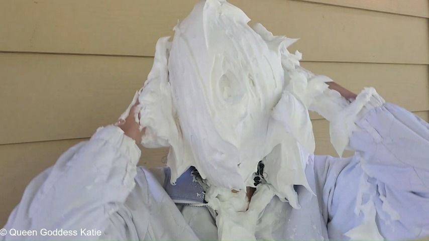 MILF Shaving cream PIES facial experienc