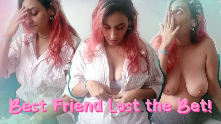 BFF Sucks her Nipples as a bet