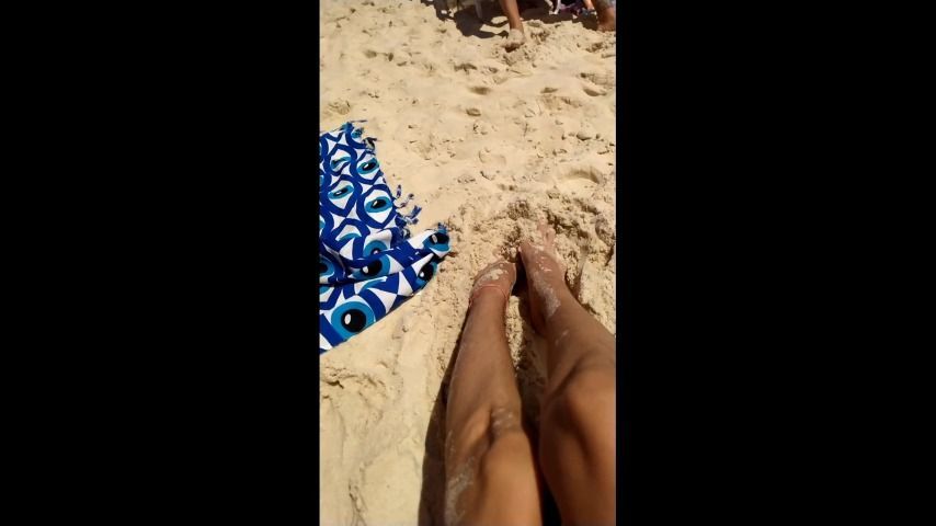 Feet in the Sand