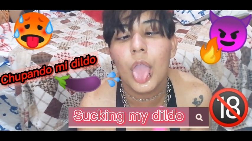 Dildo Sucking