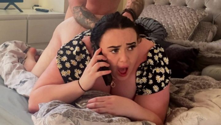 Teen BBW Cheating On The Phone