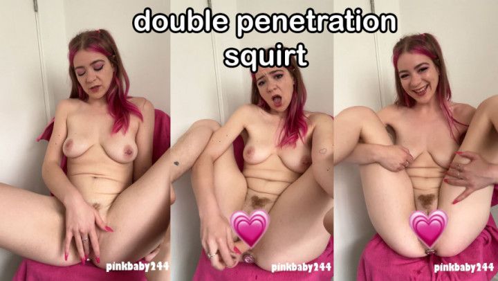 double penetration squirt