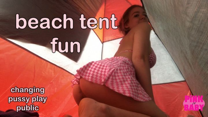 beach tent fun