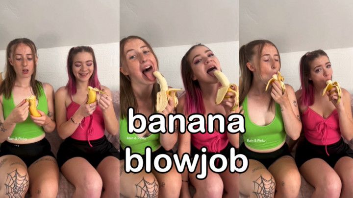 FREE banana blowjobs