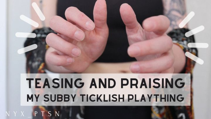 tease + praise for subby tickle toys