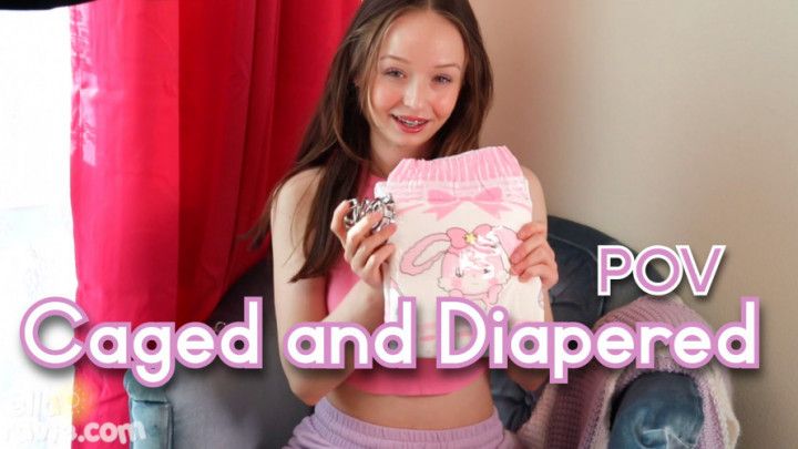 Caged and Diapered: POV