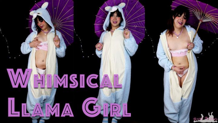 Whimsical Llama Girl