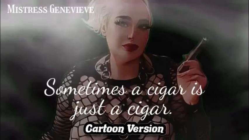 CARTOON VERSION- Cigar Smoking Fetish