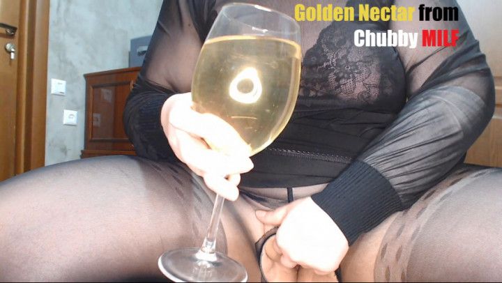 Golden Nectar from Chubby MILF