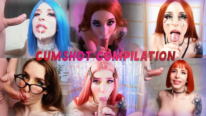 My first Cumshot Compilation: all in one