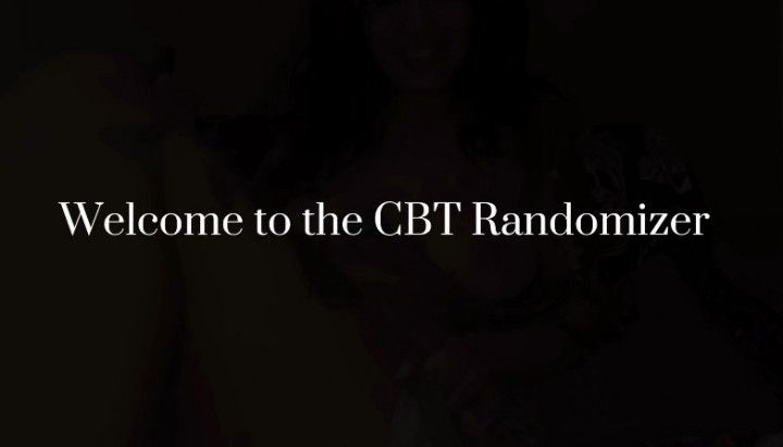 CBT Randomizer