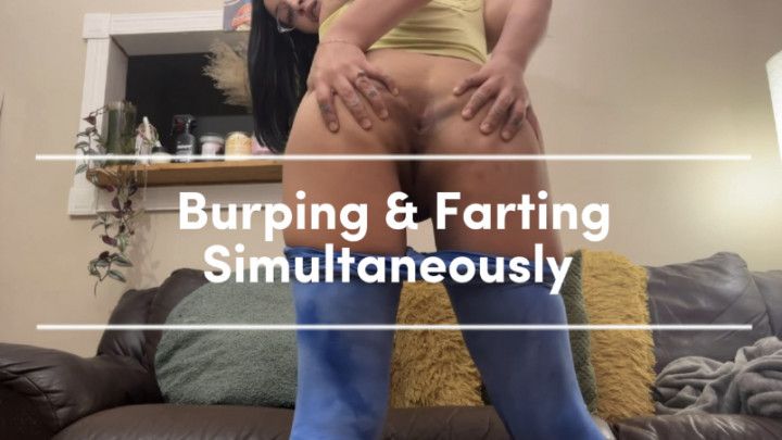 Burping and Farting simultaneously