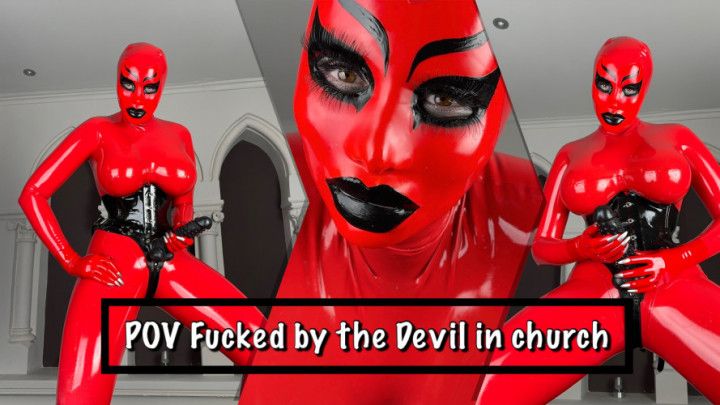 POV Fucked by the Devil in church