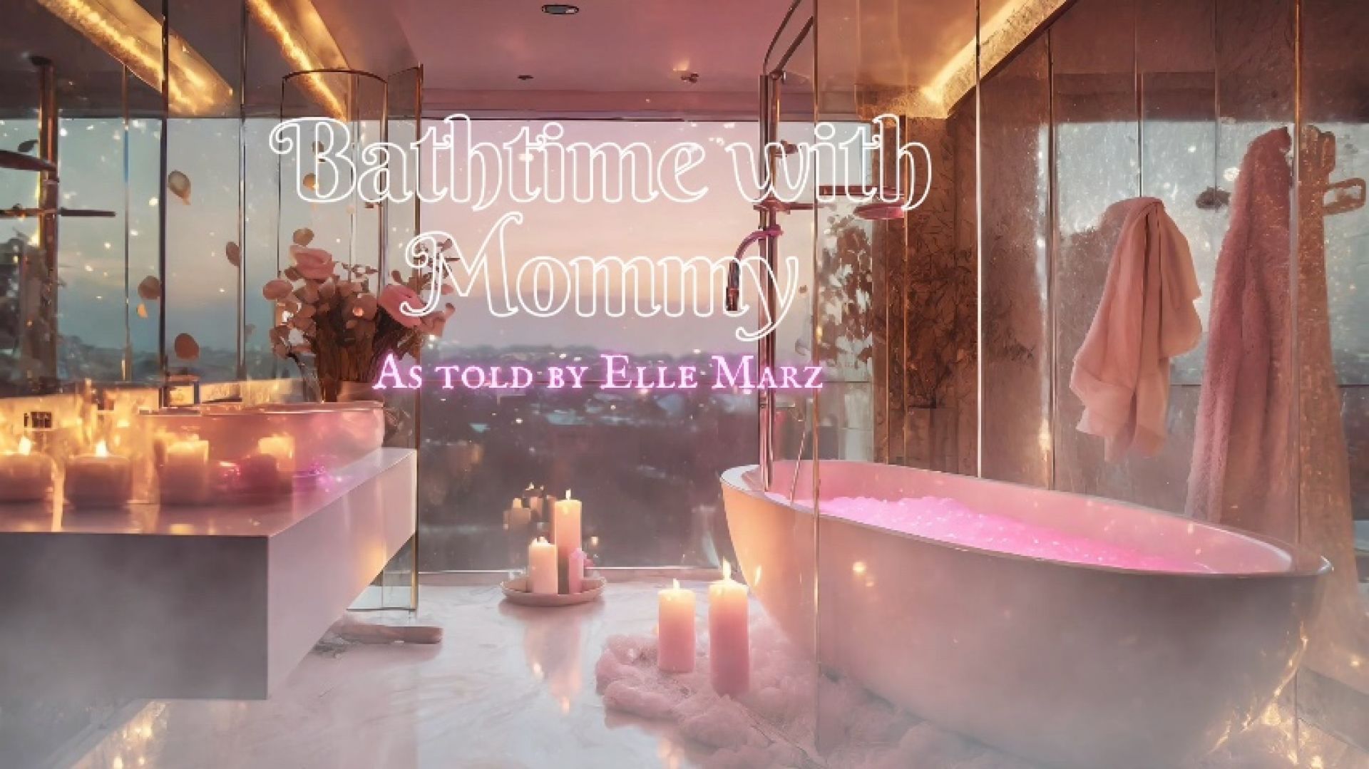 Bath time with mommy AUDIO PORN